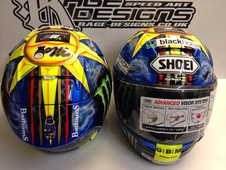 Shoei X.Spirit II J.McGuinness Macau 2014 by Rage Designs