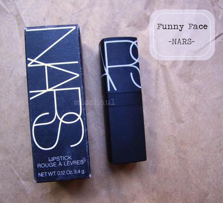 NARS Funny Face Lipstick { Review, Swatch, Comparison }