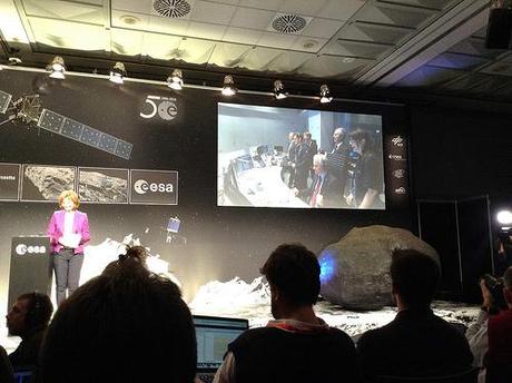 #CometLanding ESOC Darmstadt - separation moment