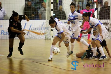 Amparo cerca una ripartenza. Montesilvano-Lazio, il big match dell'8° giornata della serie A di calcio a 5 femminile è terminata 4-4