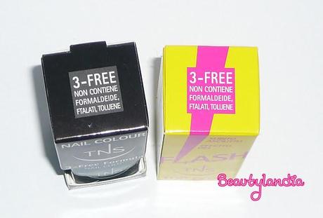 TNS COSMETICS - Smalto 411 e Flash top coat (manicure perfetta in 5 minuti) -