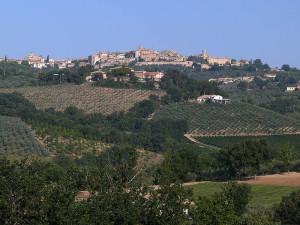 Veduta di Montefalco. Fonte: wikimedia commons