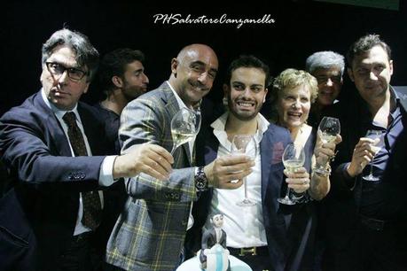 COMPLEANNO LORENZO CREA GRAZIELLA PAGANO 2014 TEATRO POSILLIPO NAPOLI FOTO GOSSIP EVENTO