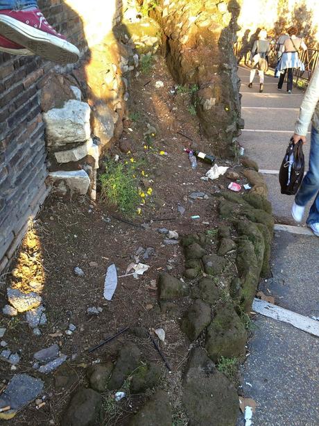 Foto spaventose. Ma se il Colosseo è il monumento più importante del mondo, perché il verde pubblico che ci sta attorno è ridotto in questa maniera? Foto spaventose. Ma se il Colosseo è il monumento più importante del mondo, perché il verde pubblico che ci sta attorno è ridotto in questa maniera?