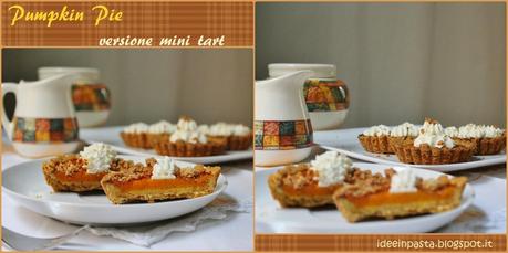 Mini Pumpkin Pie ovvero Crostatine alla Zucca e Re-Cake fa 13