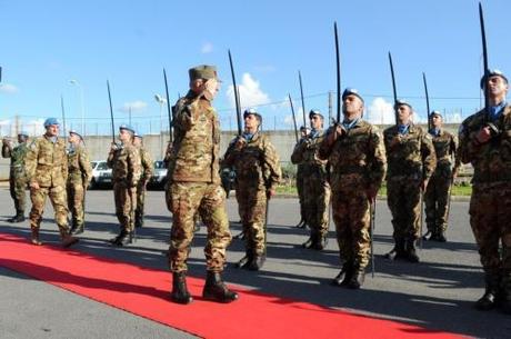 Libano/ UNIFIL. Il Capo di Stato Maggiore dell’Esercito in visita al Contingente italiano