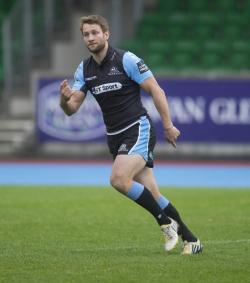 Mark Bennett fuori 12 settimane per l’infortunio al ginocchio. Warriors, arriva Fraser Lyle dallo Stirling County Il nuovo trequarti dei Glasgow Warriors, Fraser Lyle (Credit: GlasgowWarriors.org)