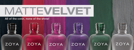 Zoya, MatteVelvet Collection Winter 2014 - Preview