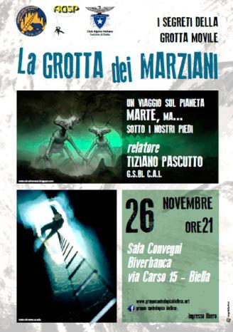 grottamarziani Svelati i segreti della Grotta dei Marziani, a Biella