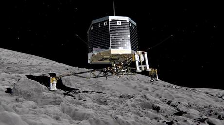 La storia di Rosetta e Philae da poco atterrati su una cometa lontana La storia di Rosetta e Philae da poco atterrati su una cometa lontana