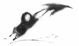 Never Alone – Recensione NeverAlone_E-Line_conceptart_flyinggirl - new