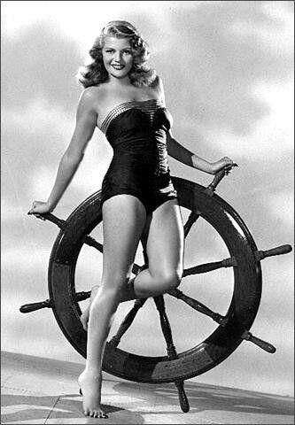 Rita Hayworth, pin-up di altri tempi