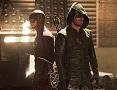“The Flash”: le immagini del crossover con il Team Arrow a Central City