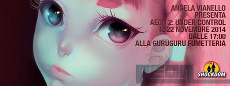 Angela Vianello presenta il fumetto Aeon 2: Under Control a Torino   