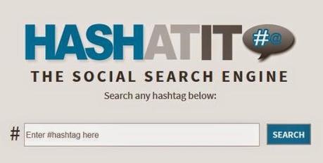 HashAtit: motore di ricerca Hashtag su Facebook, Twitter, Instagram e Pinterest