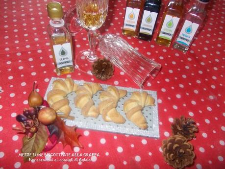 Scuppoz: mezze lune biscottate alla grappa