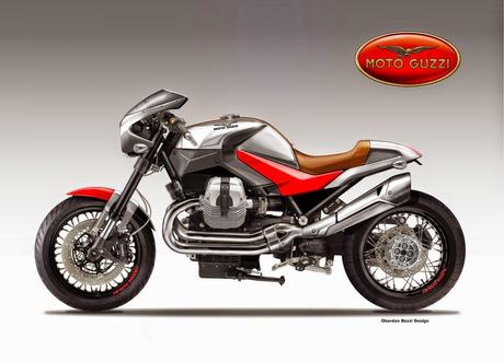 Design Corner - Moto Guzzi 940 CR Study by Oberdan Bezzi