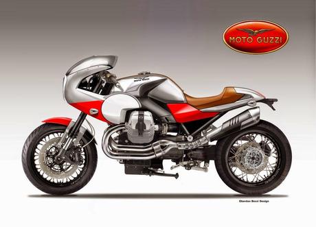 Design Corner - Moto Guzzi 940 CR Study by Oberdan Bezzi