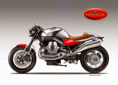 Design Corner - Moto Guzzi 940 CR Study by Oberdan Bezzi