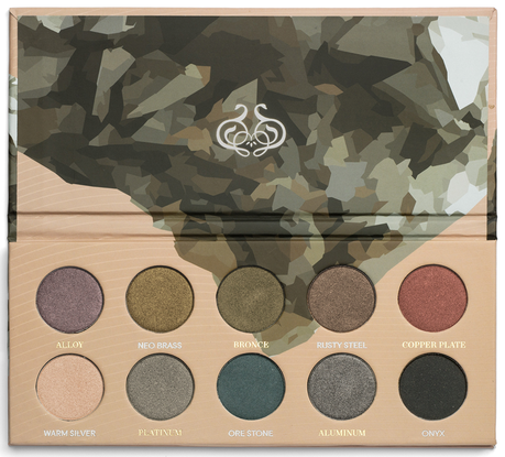 Zoeva, Mixed Metals Palette - Preview