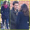 “The Vampire Diaries 6”: foto dal set di Nina Dovrev e Paul Wesley