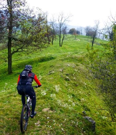 #mtb #21112014 #foglie #autunno #forte #castelletto #baltieri