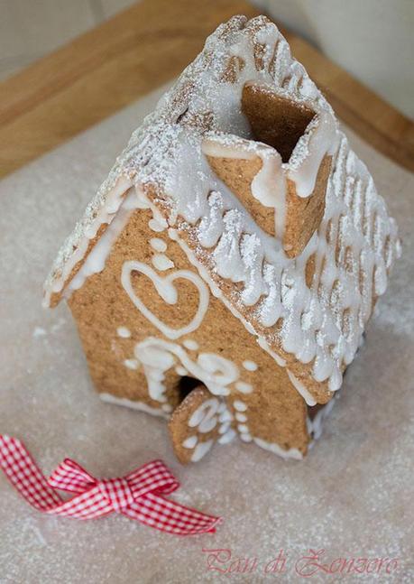 vegan gingerbread house