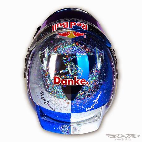 Arai GP-6 S.Vettel Abu Dhabi 2014 by Jens Munser Designs