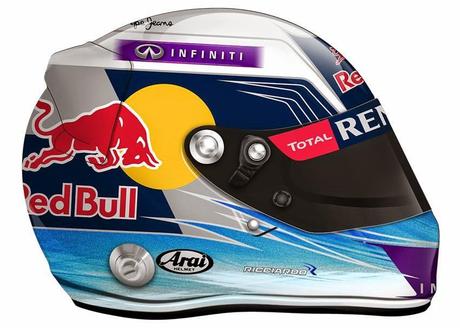 Arai GP-6 D.Ricciardo Abu Dhabi 2014