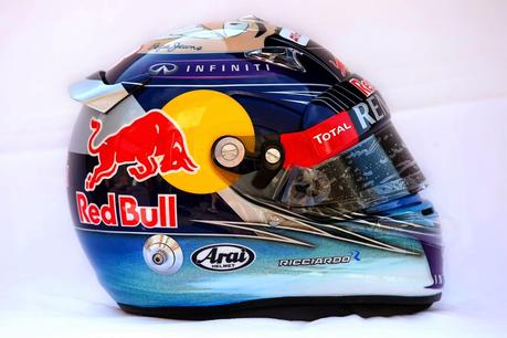 Arai GP-6 D.Ricciardo Abu Dhabi 2014