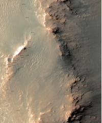 Opportunity traverse map sol 3839