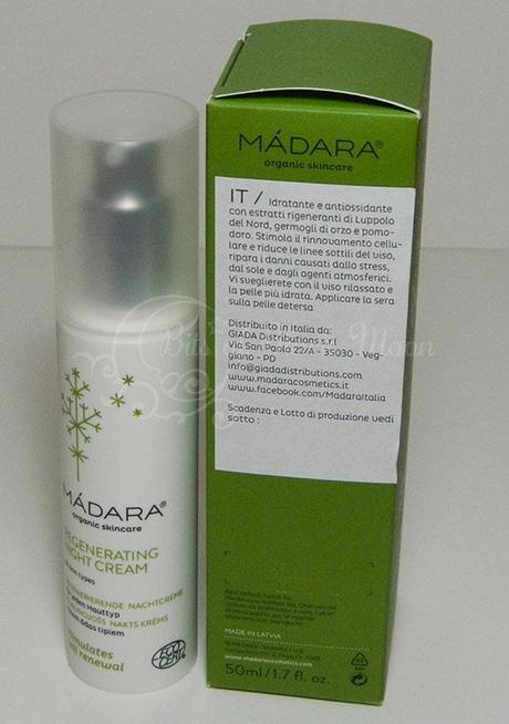 [Preview] Madara Organic Skincare - Tonico e Crema notte