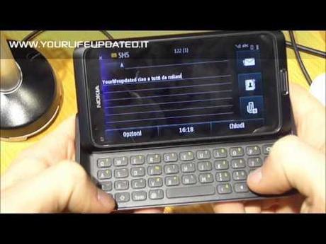 0 YourLifeUpdated prova in anteprima Nokia E7 con Symbian^3