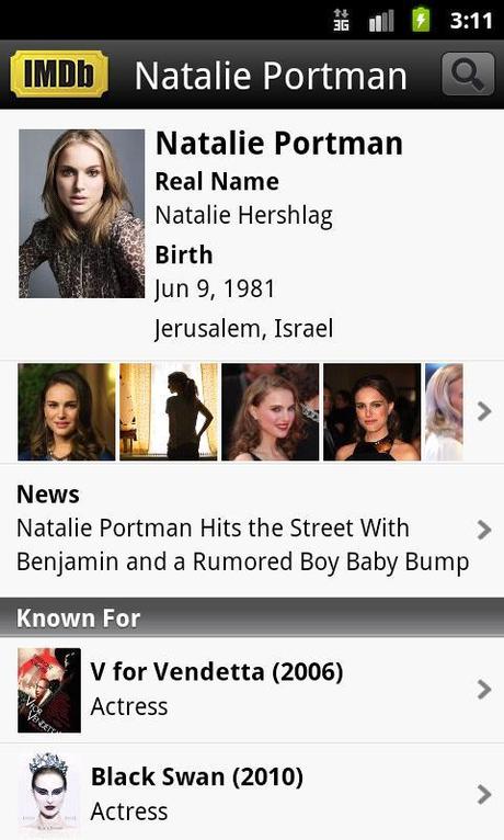 Update:IMDb Film & TV per Android