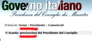 scuola-precisazioni-governo La Squola e le precizazioni del Governo