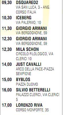 28 feb MFW: tutti gli appuntamenti di oggi, 28 febbraio