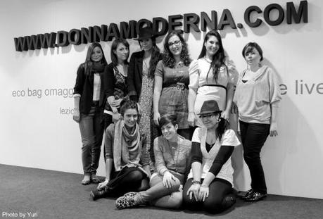 Some moments with Donna Moderna in Fashion Week 2011