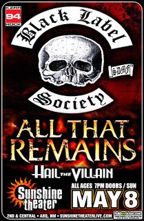 Black Label Society - Annunciano l'Uranium tour 2011 come headliner