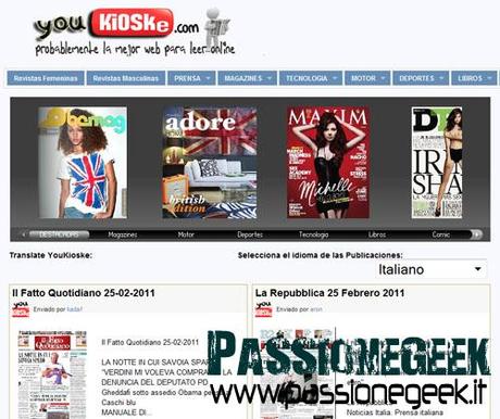 Scaricare quotidiani settimanali e giornali periodici gratis!