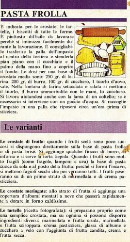 Le crostate dell'Artusi