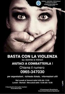 ASP di Reggio Calabria - Numero Telefonico dedicato contro l'abuso sessuale ed i maltrattamenti