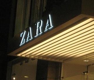Let's go straight to the new Zara store