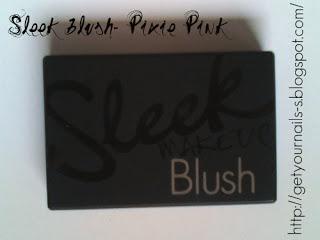 Review: Sleek blush- Pixie Pink