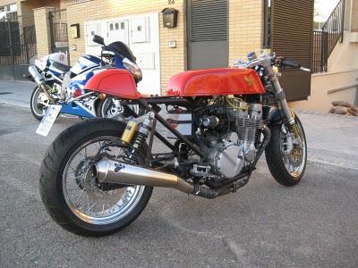 Honda CB seven fifty cafe racer