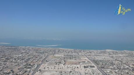 La mia escursione. At the top: il Burj Khalifa. Dubai.