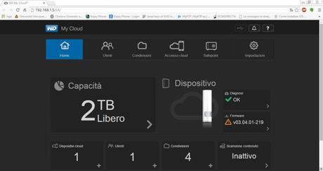 Western Digital My Cloud: recensione e configurazione screen 1