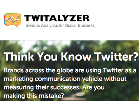 Twitalyzer