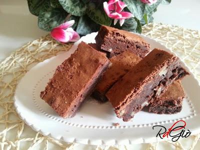 Brownies con Noci Pecan