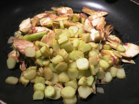 Cestini di pasta sfoglia e carciofi