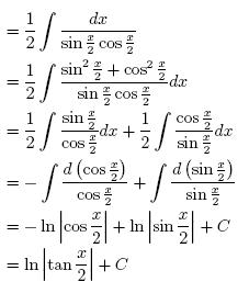 integrali indefiniti,integrali di funzioni trigonometriche